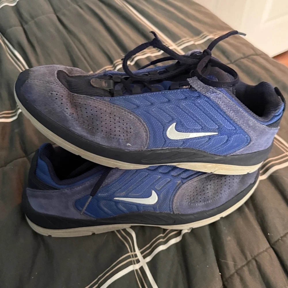 Nike Vertebrae Blue Men’s Skate Shoes - Picture 4 of 6